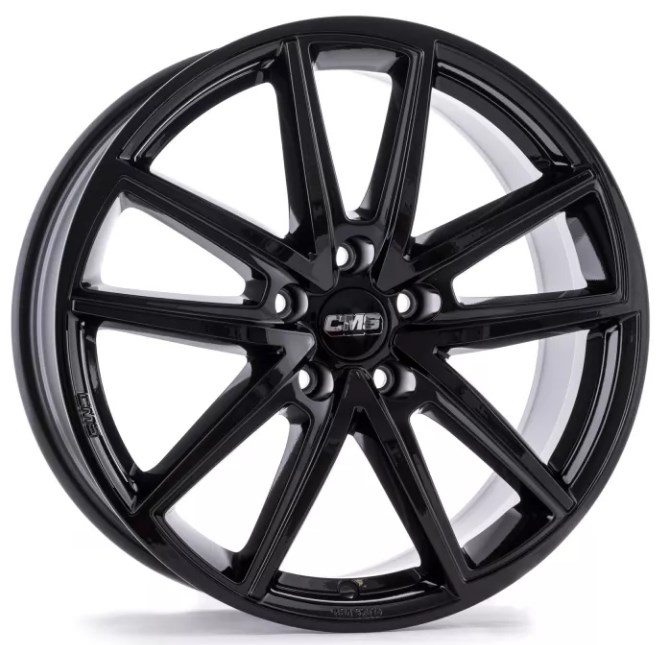 CMS WHEELS C30 ZWART GLANZEND 4250314129546
